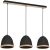 Pendant lamp STUDIO BLACK 3xE27