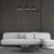 Pendant lamp STUDIO BLACK 3xE27