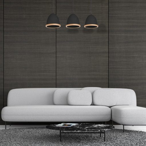 Pendant lamp STUDIO BLACK 3xE27
