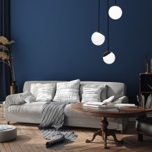 Pendant lamp SFERA BLACK 3xE14