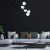 Pendant lamp SFERA BLACK 5xE14