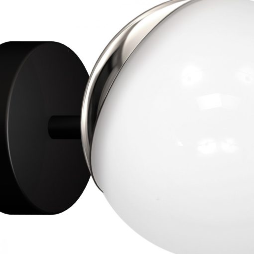 Wall lamp SFERA BLACK/CHROME 1xE14