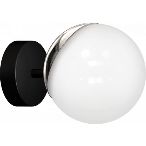 Wall lamp SFERA BLACK/CHROME 1xE14