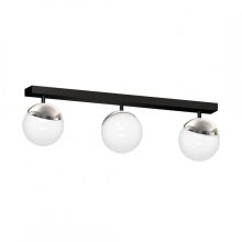Ceiling  lamp SFERA BLACK/CHROME 3xE14