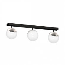 Ceiling  lamp SFERA BLACK/CHROME 3xE14