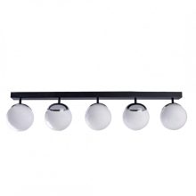 Ceiling  lamp SFERA BLACK/CHROME 5xE14