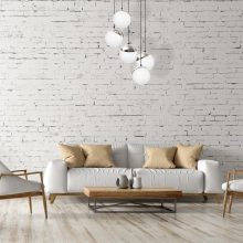 Pendant lamp SFERA BLACK/CHROME 5xE14