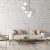 Pendant lamp SFERA BLACK/CHROME 5xE14