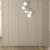Pendant lamp SFERA BLACK/CHROME 5xE14