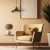 Pendant lamp FELIX BLACK/GOLD 1xE27