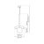 Pendant lamp FUTURA 1xG9
