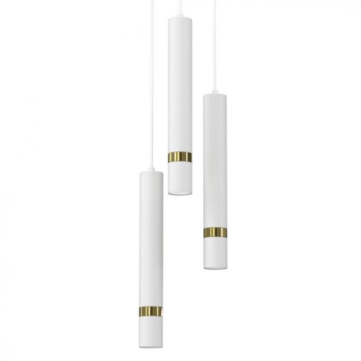 Pendant lamp JOKER WHITE/GOLD 3xGU10