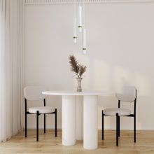 Pendant lamp JOKER WHITE/GOLD 3xGU10