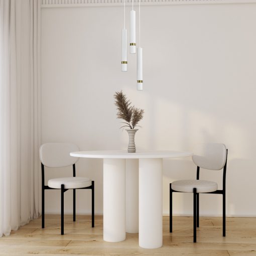 Pendant lamp JOKER WHITE/GOLD 3xGU10