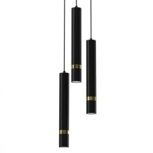 Pendant lamp JOKER BLACK/GOLD 3xGU10