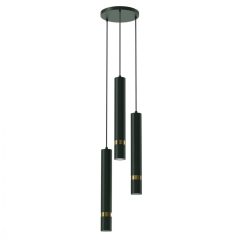 Pendant lamp JOKER GREEN/GOLD 3xGU10