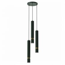 Pendant lamp JOKER GREEN/GOLD 3xGU10