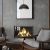 Pendant lamp BETA BLACK/WHITE 1xE27 35cm