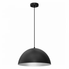 Pendant lamp BETA BLACK/WHITE 1xE27 35cm
