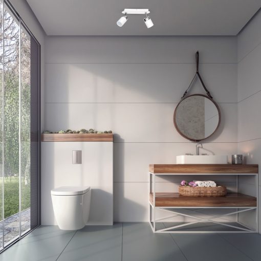 Ceiling  lamp JOKER WHITE/CHROME 2xGU10