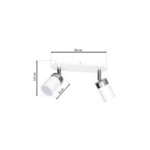 Ceiling  lamp JOKER WHITE/CHROME 2xGU10
