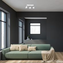 Ceiling  lamp JOKER WHITE/CHROME 3xGU10