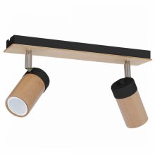 Ceiling  lamp BARON BLACK 2xGU10
