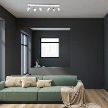 Ceiling  lamp JOKER WHITE/CHROME 6xGU10