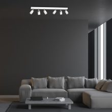 Ceiling  lamp JOKER WHITE/CHROME 6xGU10