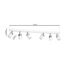 Ceiling  lamp JOKER WHITE/CHROME 6xGU10