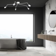 Ceiling  lamp JOKER WHITE/CHROME 5xGU10