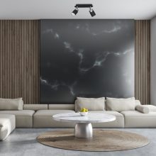 Ceiling  lamp JOKER BLACK/CHROME 2xGU10