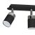 Ceiling  lamp JOKER BLACK/CHROME 3xGU10