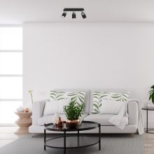 Ceiling  lamp JOKER BLACK/CHROME 3xGU10