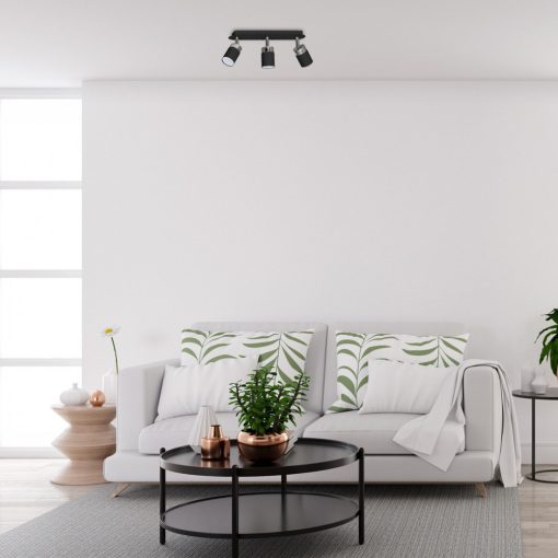 Ceiling  lamp JOKER BLACK/CHROME 3xGU10
