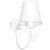 Wall lamp  ALICE WHITE 1xE14