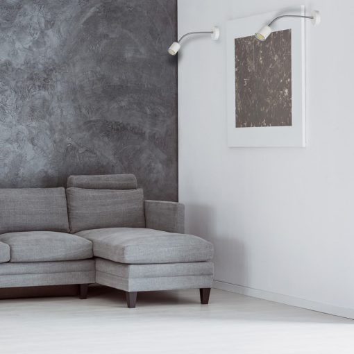 Wall lamp MAXI WHITE 1xGU10