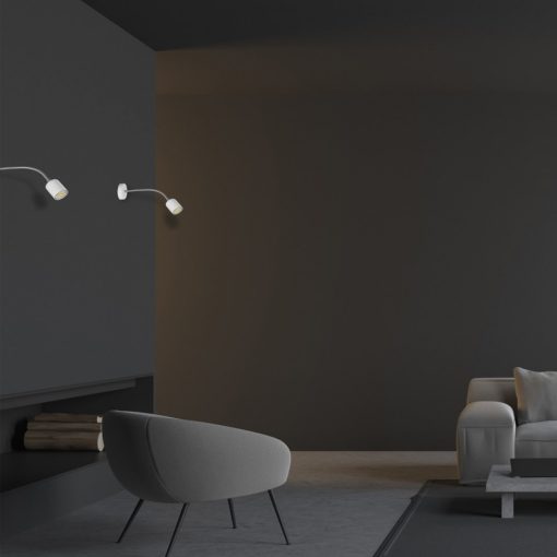 Wall lamp MAXI WHITE 1xGU10