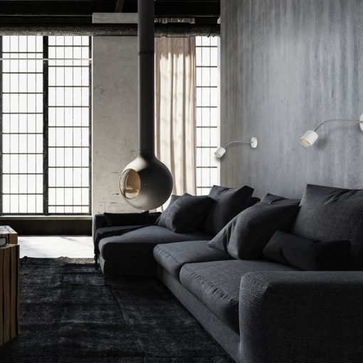 Wall lamp MAXI WHITE 1xGU10