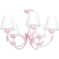 Chandelier ALICE PINK 5xE14