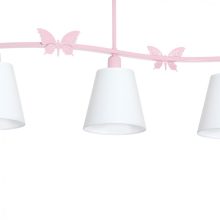 Chandelier ALICE PINK 3xE14