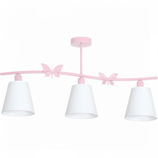 Chandelier ALICE PINK 3xE14