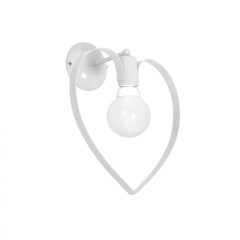 Wall lamp AMORE WHITE 1xE27