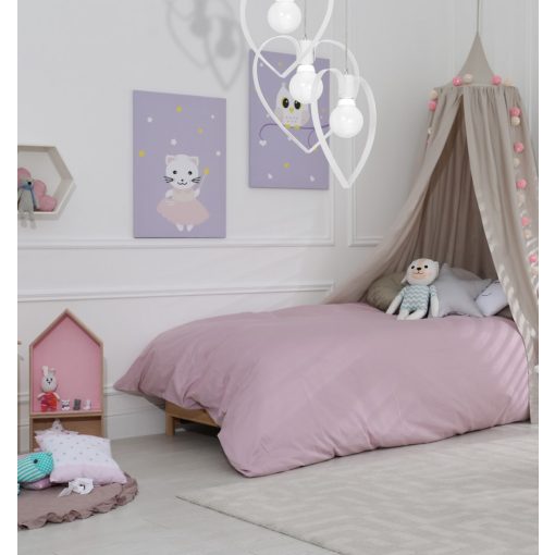 Pendant lamp AMORE WHITE 3xE27