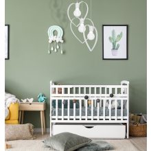 Pendant lamp AMORE WHITE 3xE27