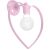 Wall lamp AMORE PINK 1xE27