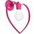 Wall lamp AMORE DARK PINK 1xE27