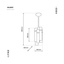 Lampa Wisząca LYNX 12xE14