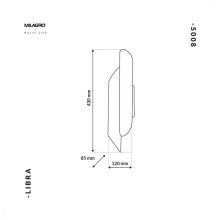 Kinkiet LIBRA 4xE14