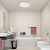   Dins Ceiling lamp 395/26 Plain White, LED 18W 1890lm, CRI90 CL.II IP44, Integrated LED, Kelvin 2700K-3000K Slide Switch